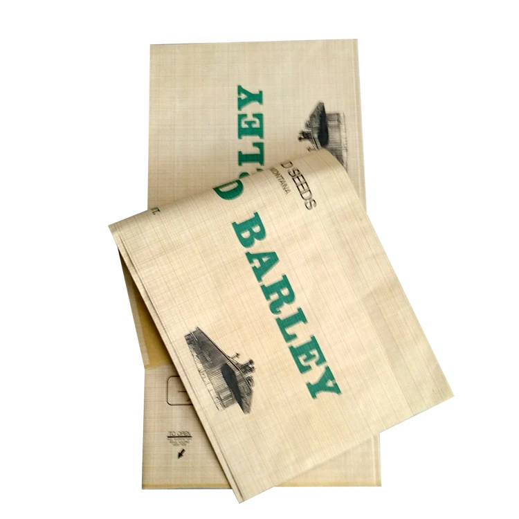 
25kg Kraft paper laminated pp woven bag sack for packing chemical powder 