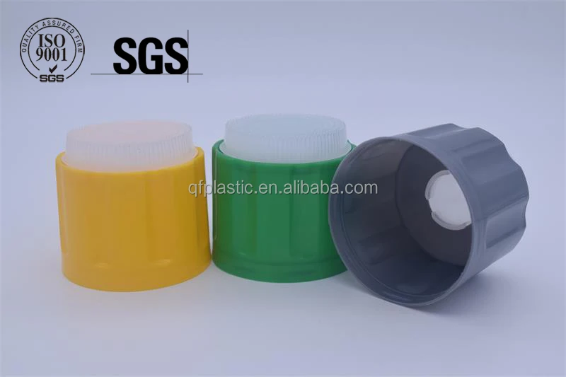 Hottest Customized 42mm Plastic Bottle Cap spray bottle cap with brush