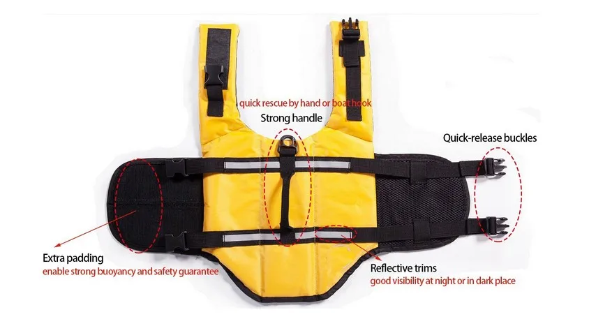 Designer Dog Life Jacket Pet Saver Vest