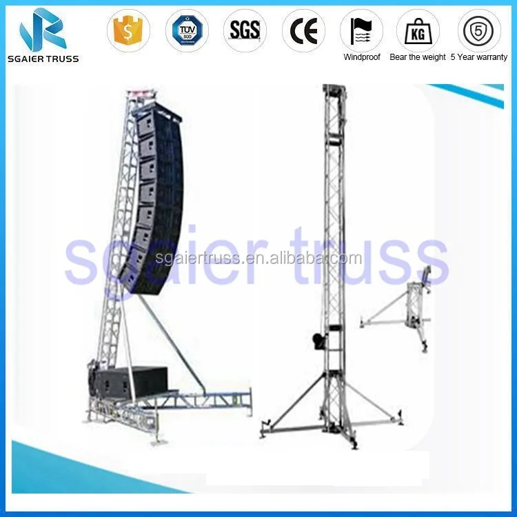 
 Глобальный Металл Аудио башня спикер фермы башня освещения ферм  