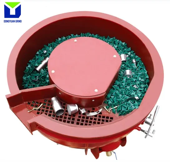 Aluminum/Zinc alloy die casting vibratory finishing machine