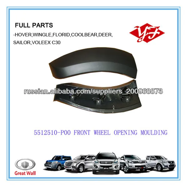 5512510-P00 GW WINGLE НАДСТАВКА БАМПЕРА ПЕРЕДНЯЯ ЛЕВАЯ