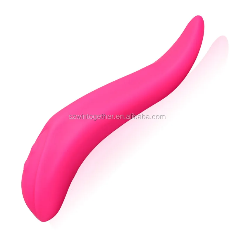 100% silicone soft tongue vibrator
