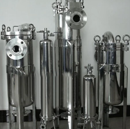 SS304 5 filter cartridges 40 inch water housing with JIS ANSI ASME BSP flange