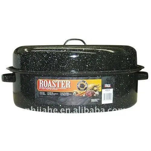 Гранитные Изделия 18 дюймов Крытая овальная Жаровня