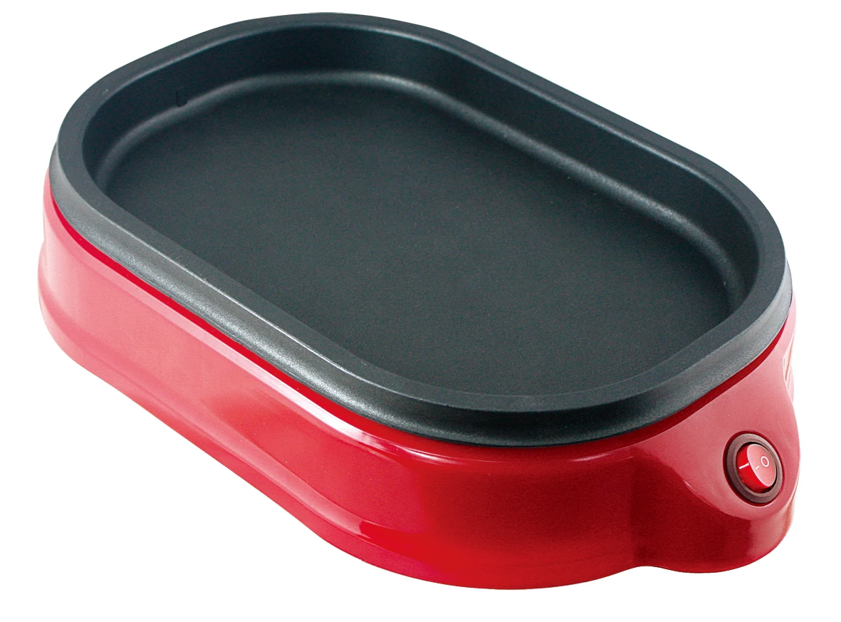 Aluminium detachable plate for mini cake pan 6 holes electric cake pop maker