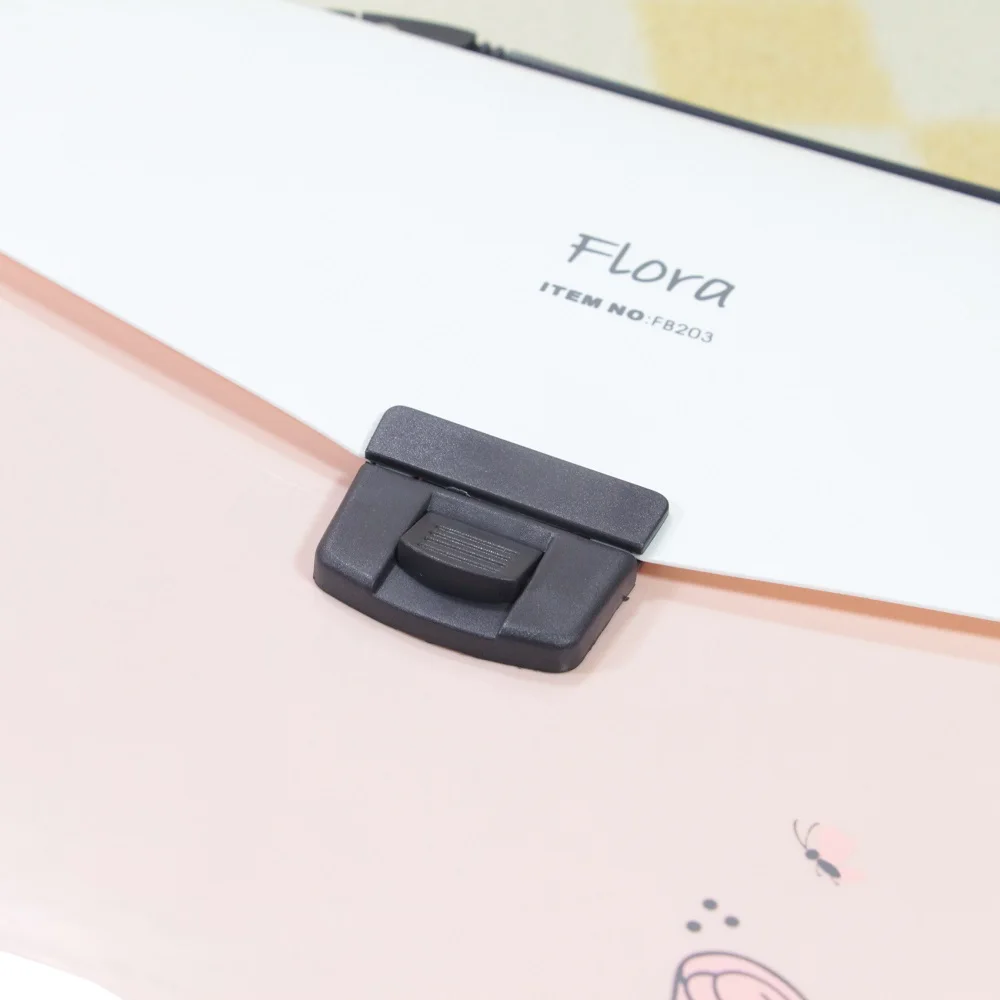 A4 Office School Document Bags Box File Case with Handle Expandable File Folders with Divider File folder storage bag