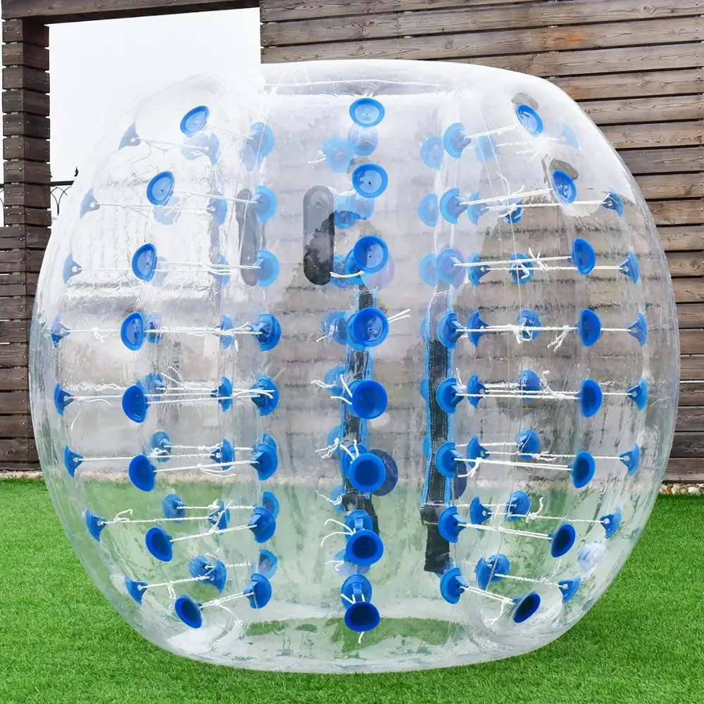  Гигантский надувной водяной дешевый уличный футбольный мяч пластиковый