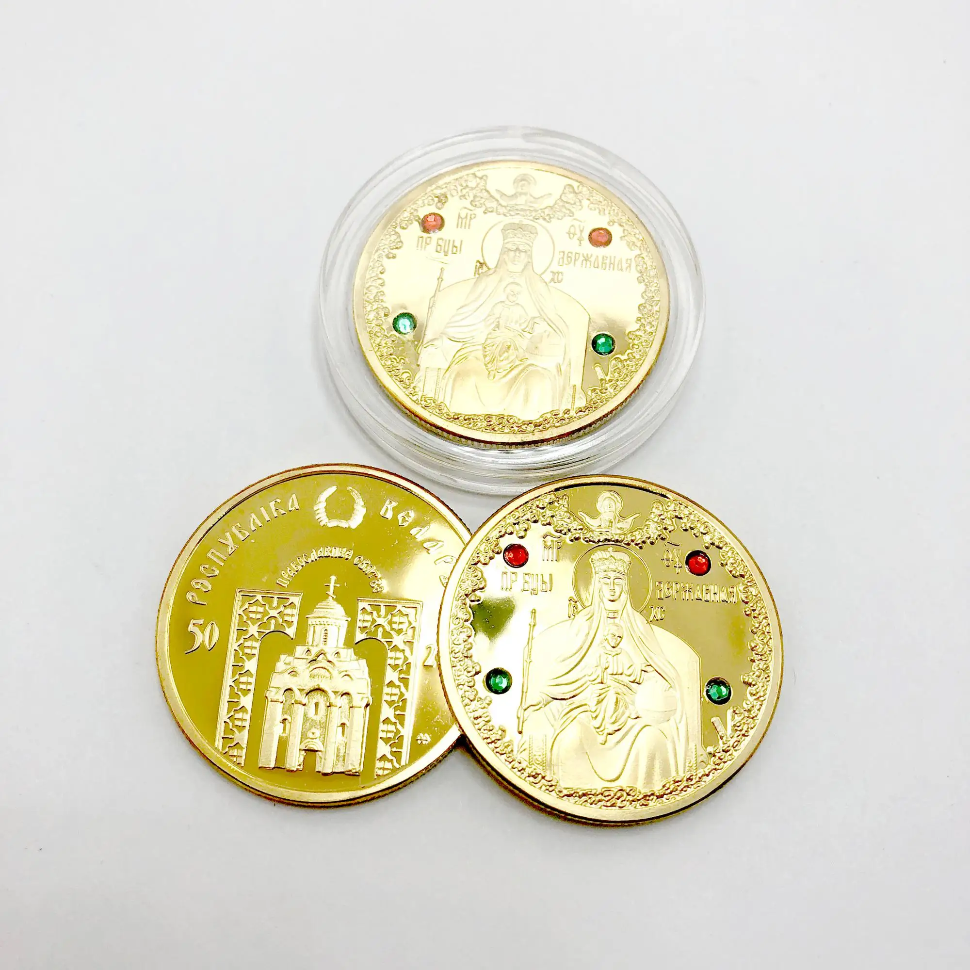 Customized Jesus Christ religious commemorative coins