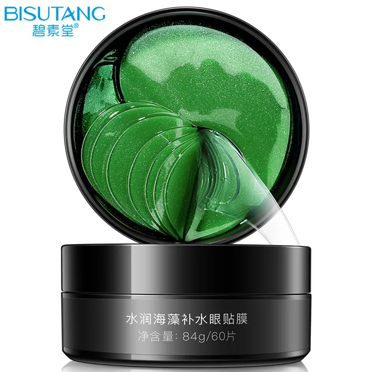 BISUTANG 60 шт. крем для лица против морщин и подушечки глаз Crystal коллагеновая под сна маска удаления! Убирает темные круги глазами гидрогель патч