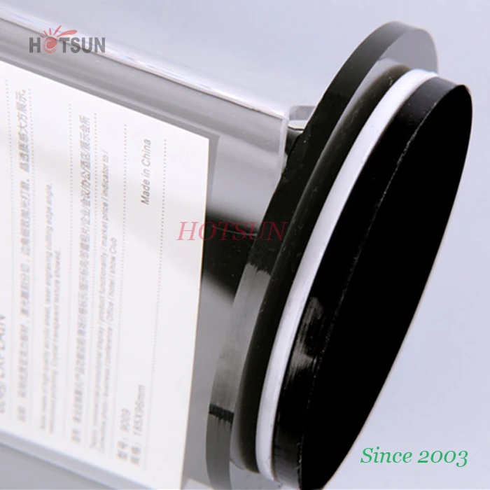 Cheap Price Rotating Acrylic Menu Holder 3 Sided Triangle Menu Stand