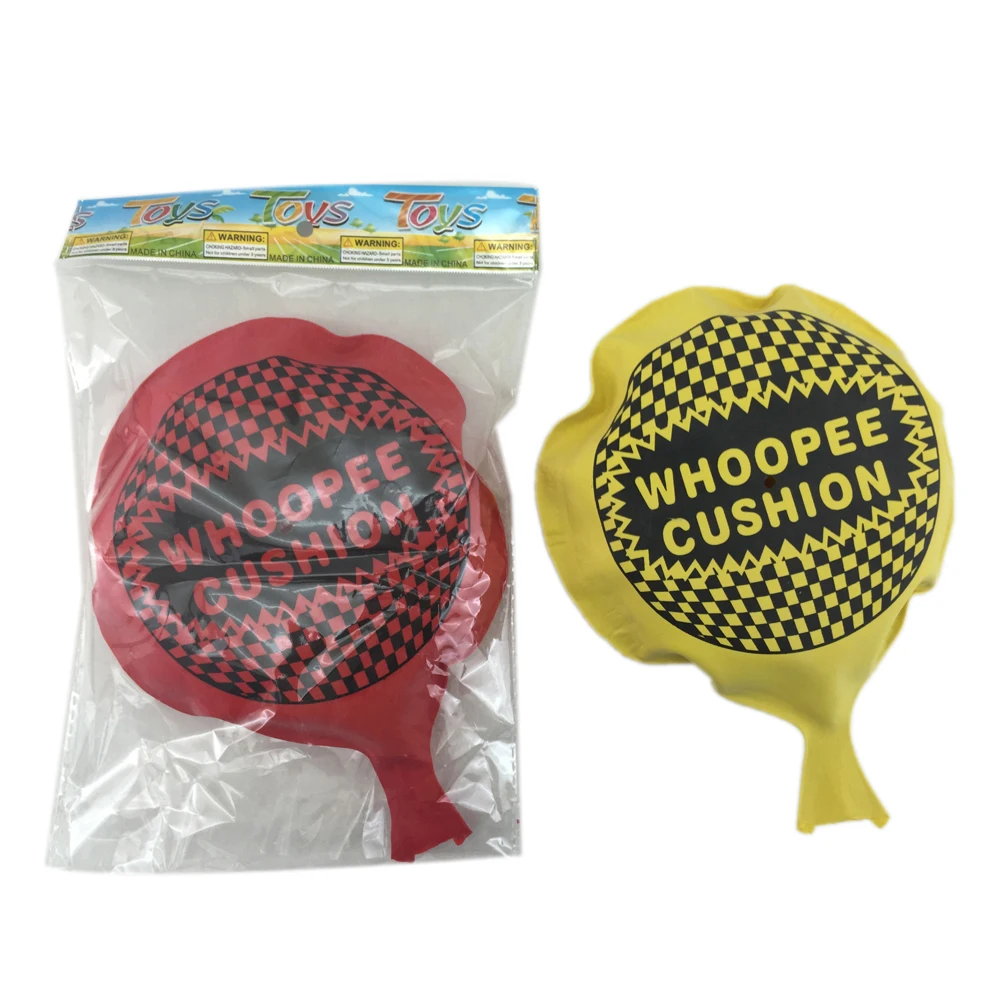 Funny Poo Bag Toys 6.5 Inch Inflatable Jokes Gags Pranks Custom Whoopee Cushion
