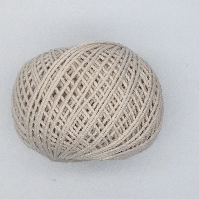 2mm Natural white cooking twine for  tying meat/making sausage/binding carb/oven/packing gift wholesale cotton rope