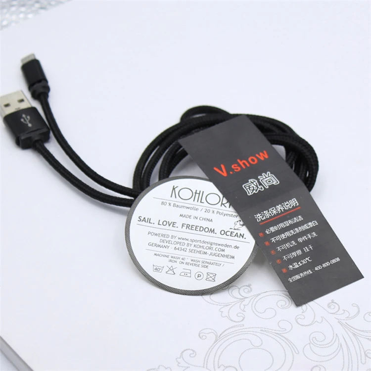 Factory Supply Best Price Clothing Decoration Care Cute Label Garment Labels Woven Clothing Main Label Customized Designs Follow