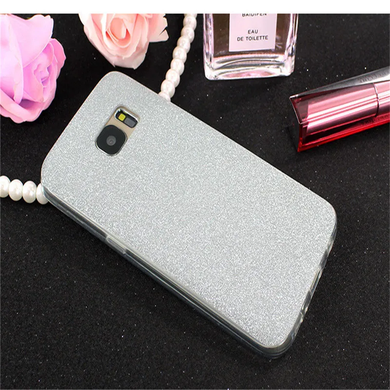 2018 Новое прибытие Bling Сияющий Блеск силиконовый чехол для телефона Samsung S8 плюс S7 S6 край A5 A3