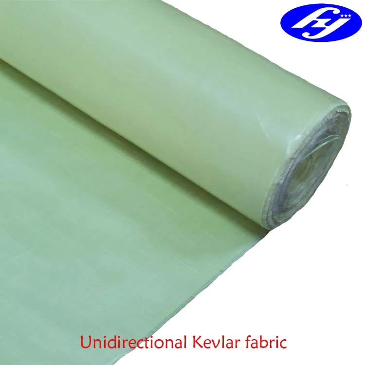 2ply high-performance bullet proof unidirectional Kevlar fiber fabric cloth roll