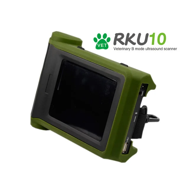 Kaixin RKU10 Handheld Vet Palm Portable Usg Vet Portable Handheld Pet Veterinary Ultrasound Bovine for Equine Cattle Cow