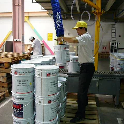 
vacuum lifting machine for barrels, pails,drums 