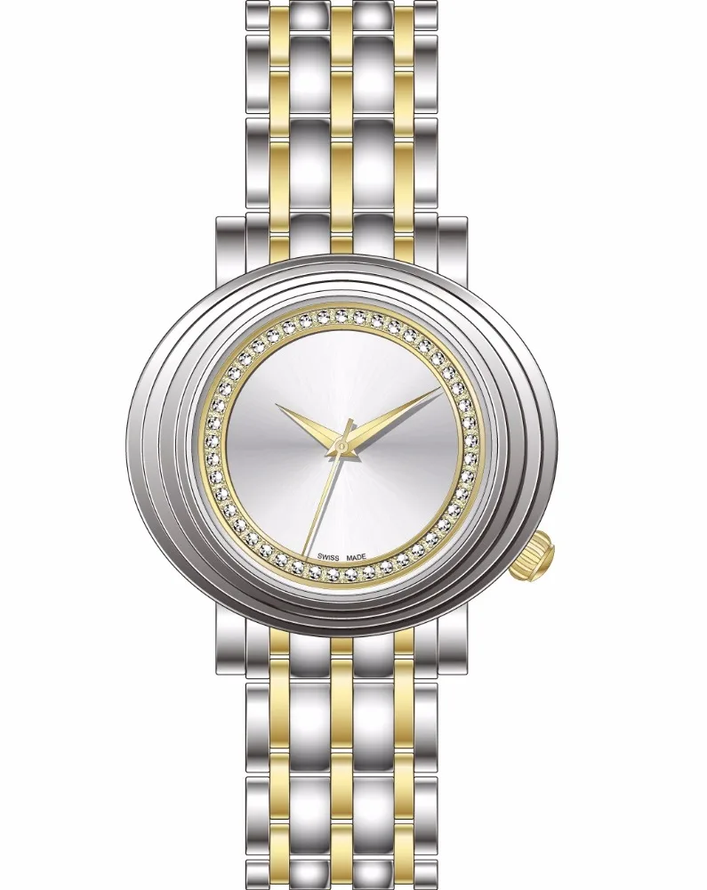 High quality quartz wrist waterproof watch for men women