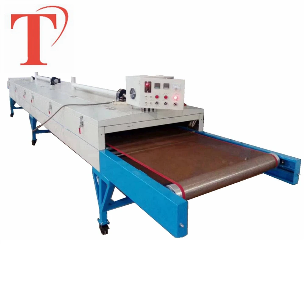 
Industrial microwave tunnel dryer for screen printing 