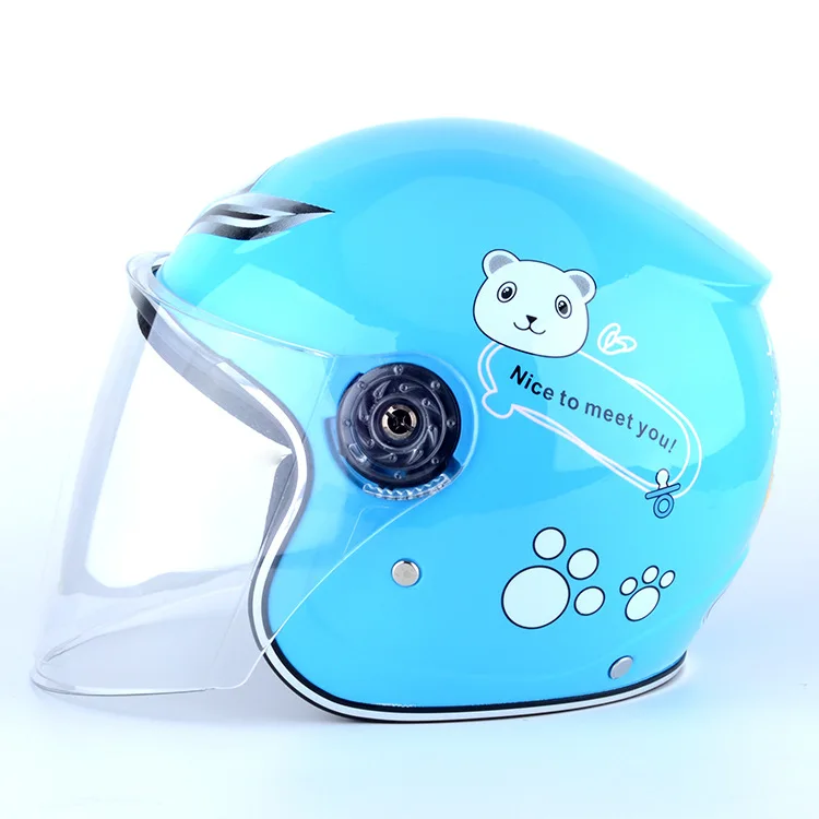 Wholesale factory price half face motorcycle safety bike helmet for child
