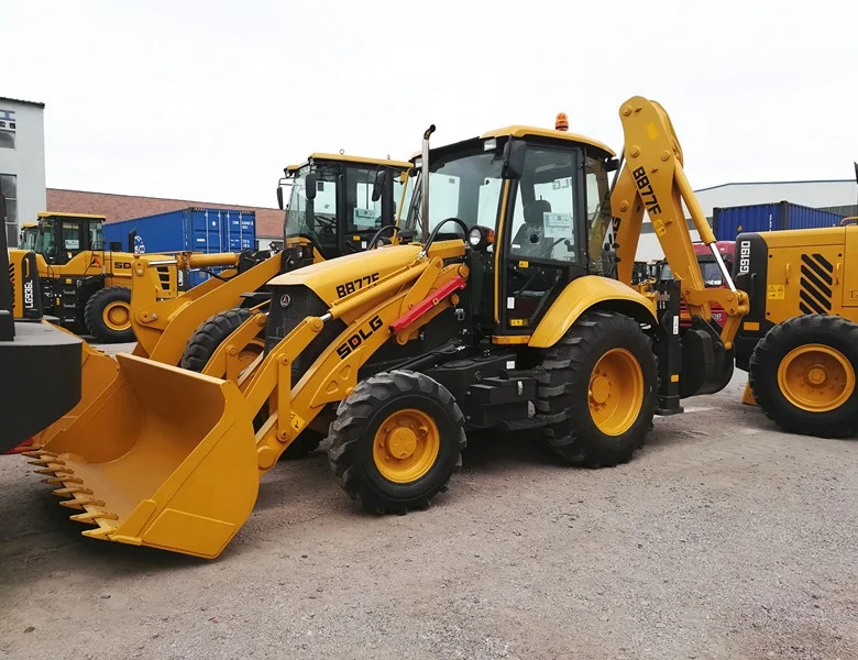 Backhoe loader B877F for sale