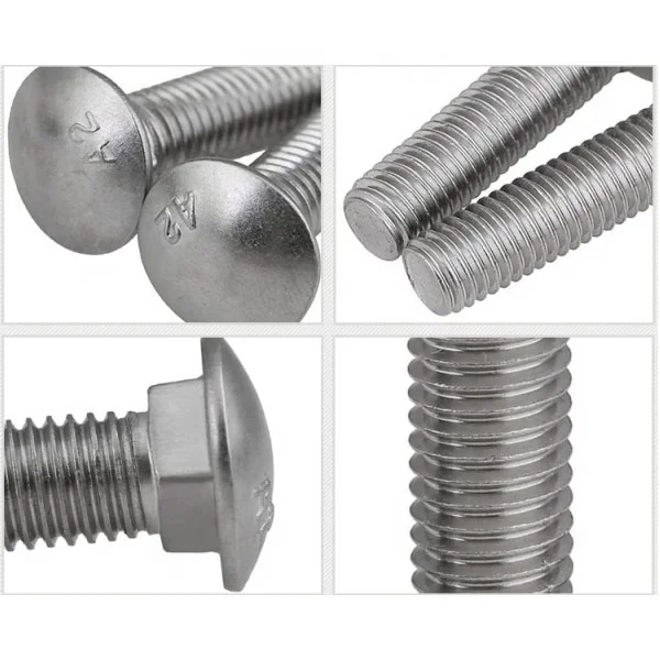 A2-70 STAINLESS STEEL CARRIAGE BOLTS