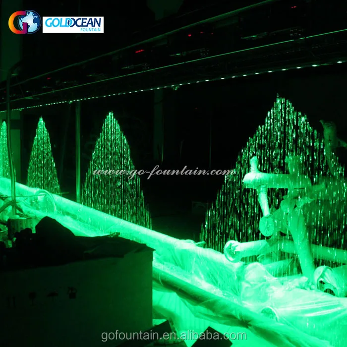 FREE DESIGN Outdoor Indoor Hanging Digital Water Screen Curtain