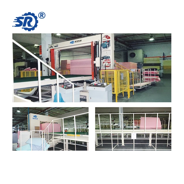 
Full Automatic Sponge CNC continuous produce line 