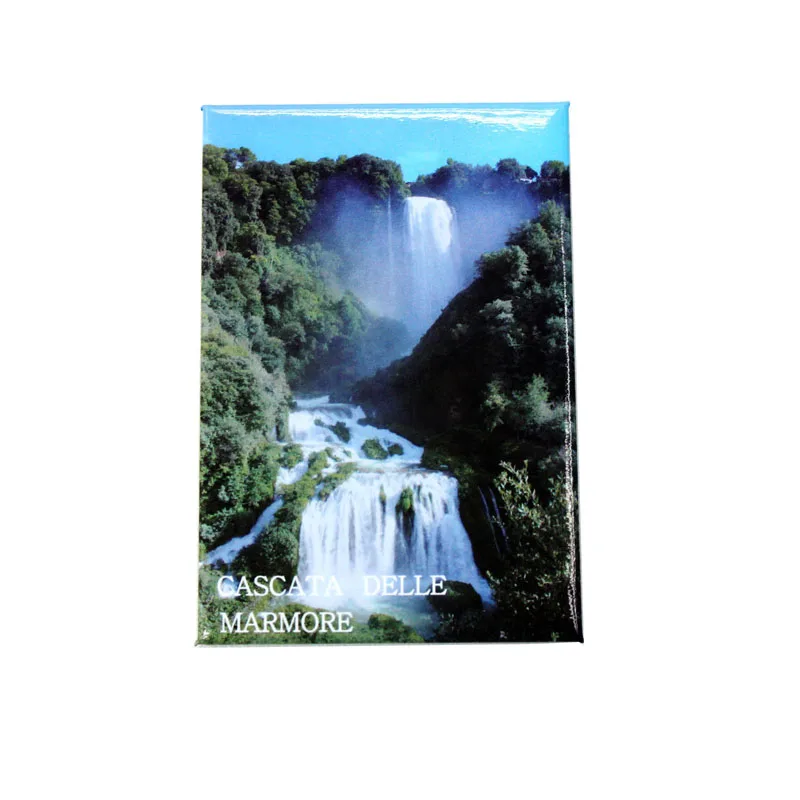 Custom Rectangular Scenery Fridge Magnet Refrigerator Magnet