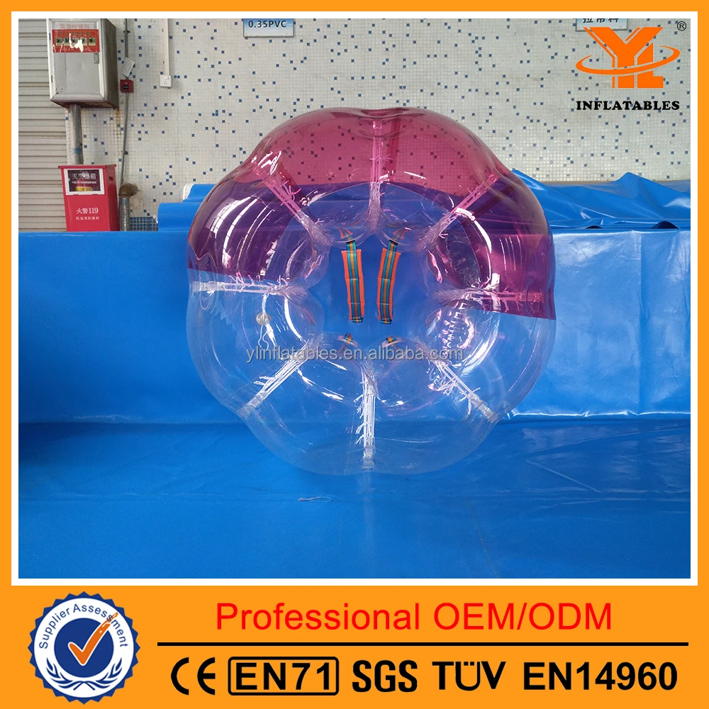 High Quality TPU Sport Bubble Football ,Bubble Soccer for Sale, Inflatable Body Bumper Ball for Adult