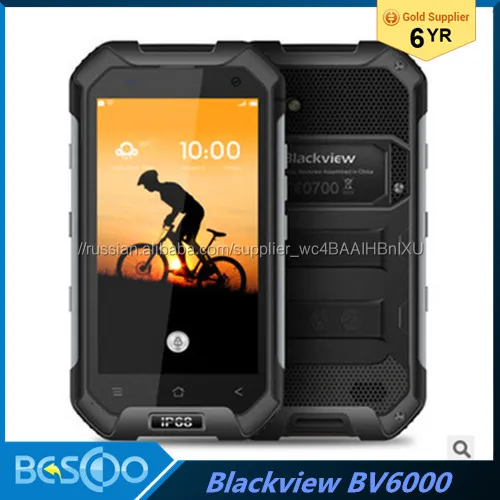 Blackview BV6000 Водонепроницаемый IP68 Мобильный Телефон 4.7' 1280x720 HD MT6755 Octa Ядро Android 6.0 3gb RAM 32gb ROM 13MP