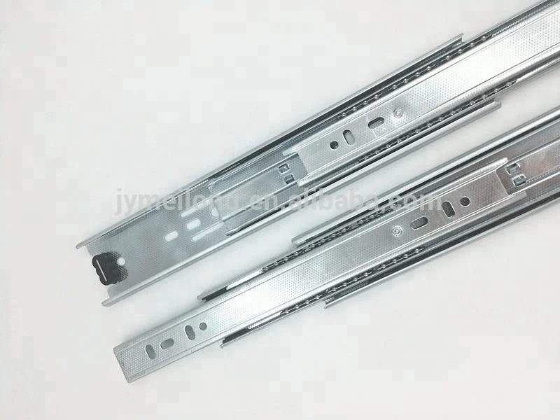 Full Extension Bearing Telescopic Drawer Slides/Furniture Hardware 3 Fold Full Extension Drawer Slides/Cabinet Drawer Rail