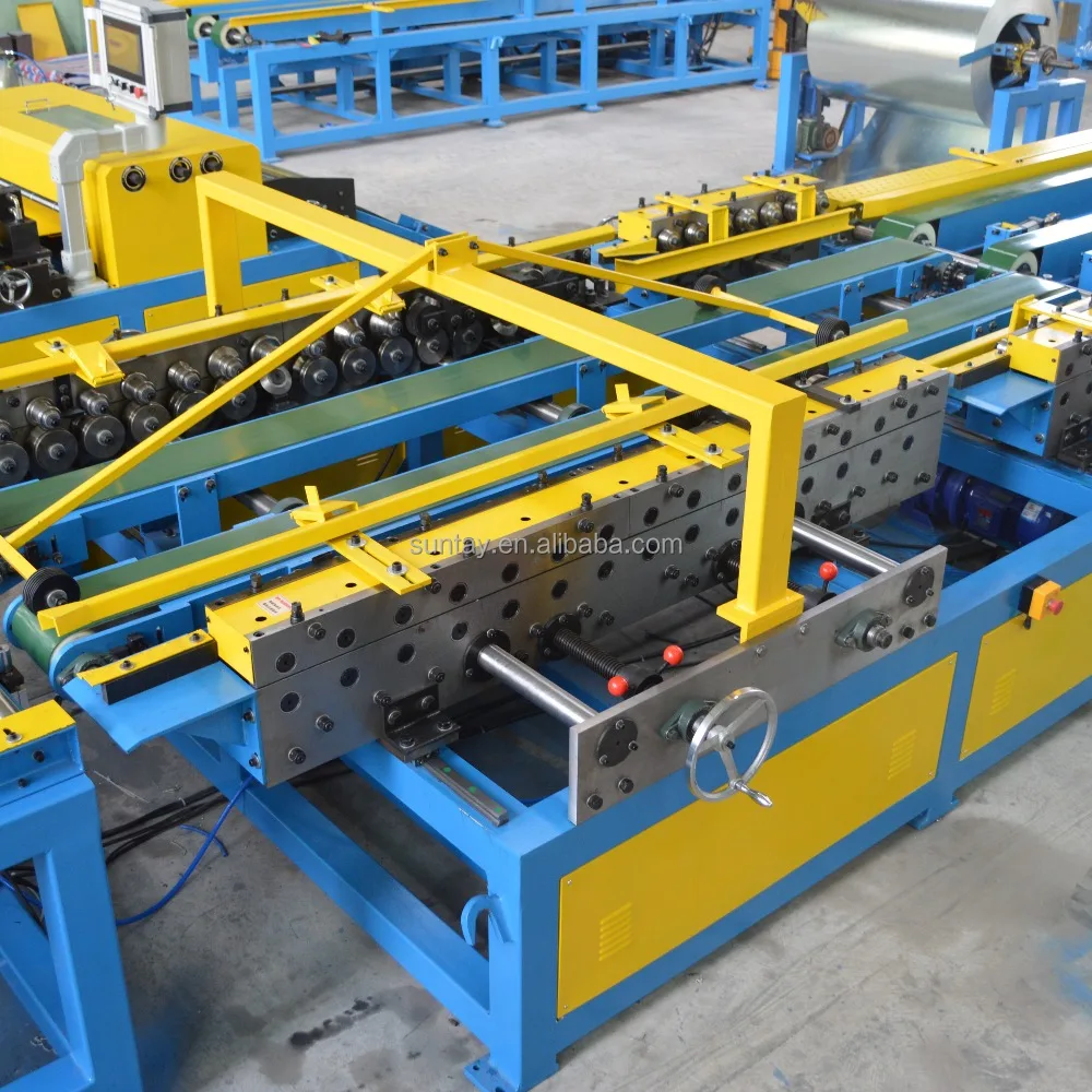 China good quality factory Suntay made U shape auto duct line square duct forming production machine