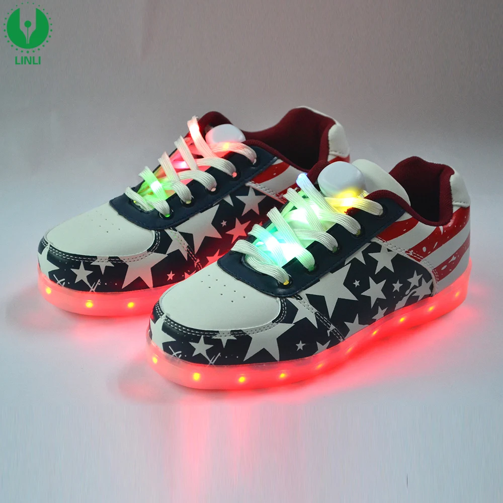 
Supply RGB Colorful Nylon Led Light Up Shoelaces, Flashing Led Shoe Laces 