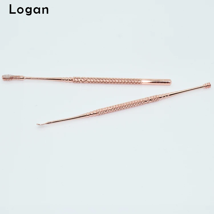 
Hot sale rose gold ear cleaner tool,double end ear cleaner 