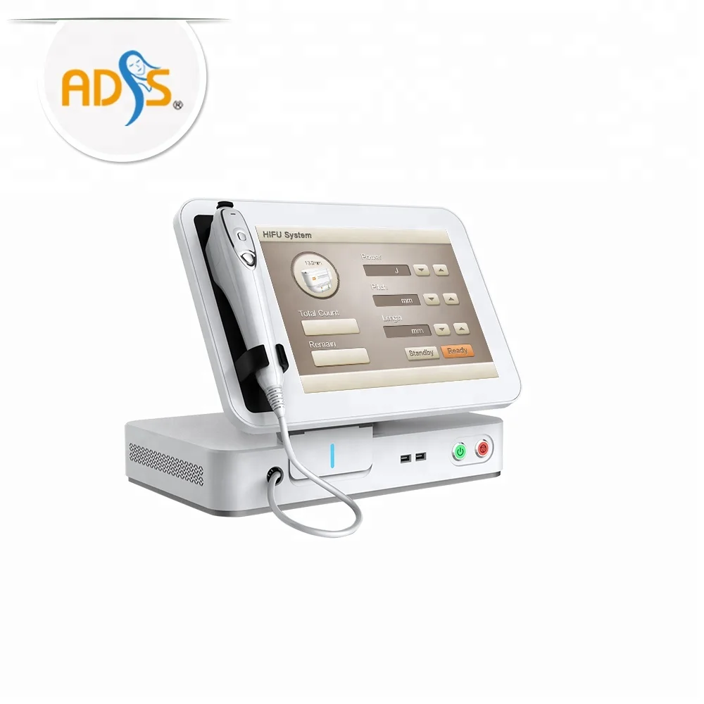 non-invasive face lifting HIFU machine
