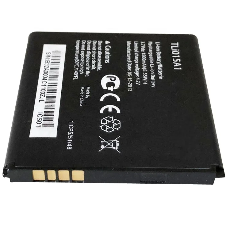 Wholesale Original Li-ion 1500mAh TLi015A1 Mobile Phone Battery for Alcatel One Touch Star 6010D 6010E 6010X OT-918 SS-8