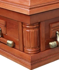 A46 Cheap wooden coffins funeral urnas for sale