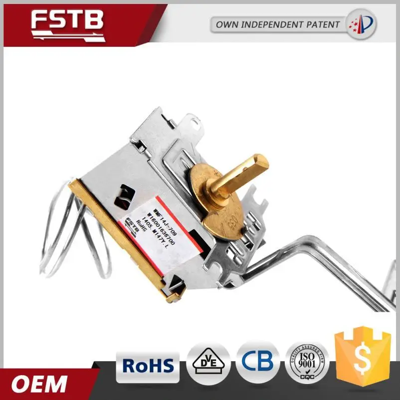 
Factory Price Hvac Parts RoHS Cooler Temperature Capillary Thermostat 