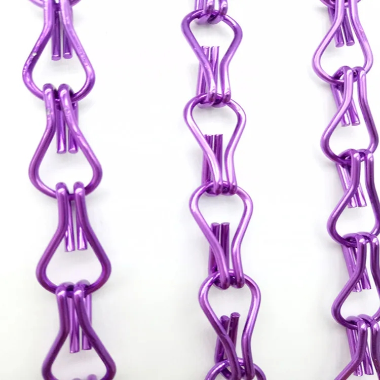 Hanging Metal Chain link Curtain Fly insects Screens