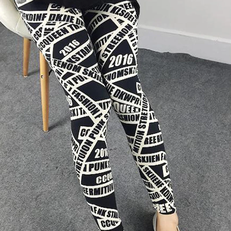 Wholesale High Quality Legging Women Sexy Printing Leggins Pants Elasticity Space Tie Dye Milk Silk Legging Plus Size