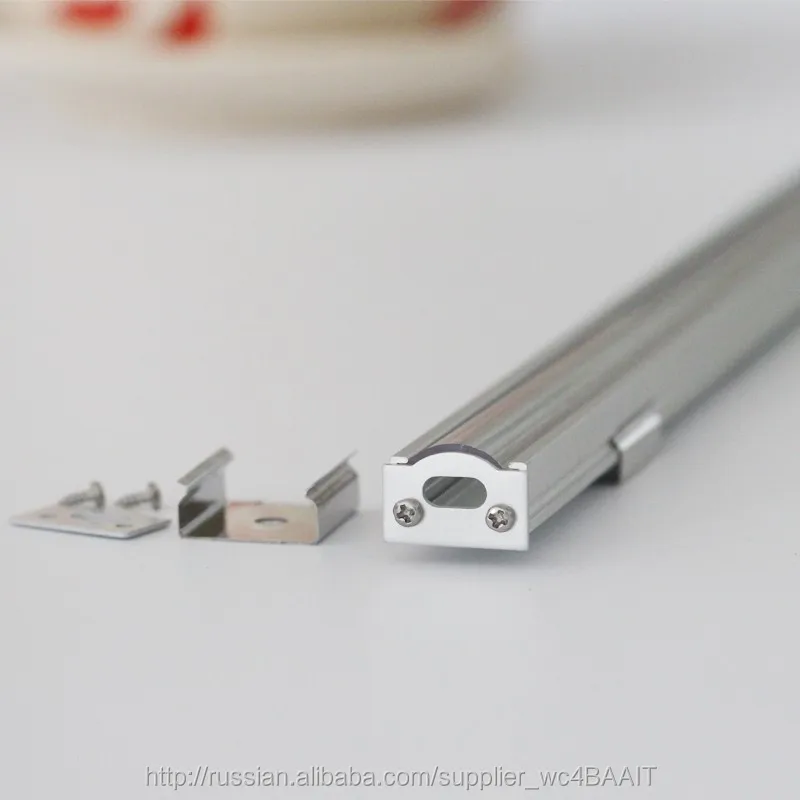 Экструдированный алюминиевый профиль с аксессуарами