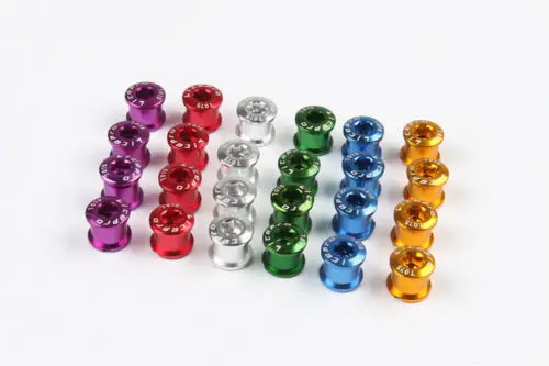 Bicycle Chainwheel Screws 7075 Aluminum Alloy 6.5/8.5mm Double Chainring Wheel Bolt double or single