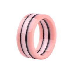 New Arrivals Personalized Amber Strip Colour  Resin Bangle Bracelets For Women Jewelry