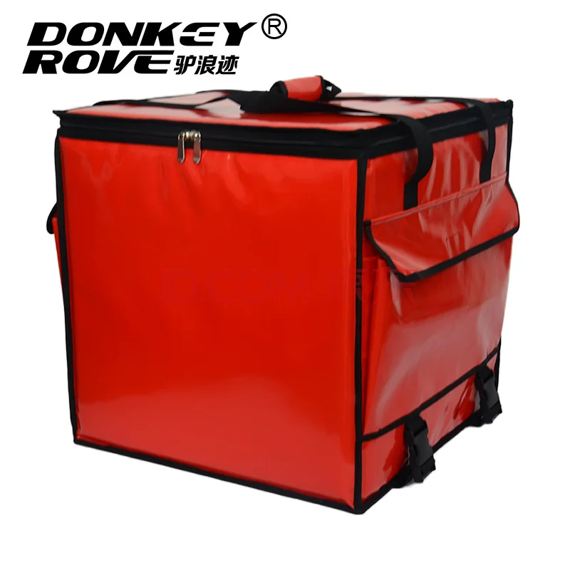 Wholesale Scooter Pizza Food delivery bag with divider