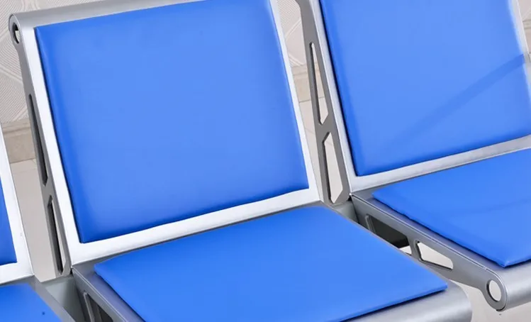 CE  Approved D06-3 Hengshui YONGXING Public Stainless Steel Waiting Chair/Bench