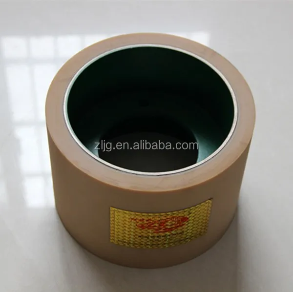 6inch rubber roll on iron drum for rice