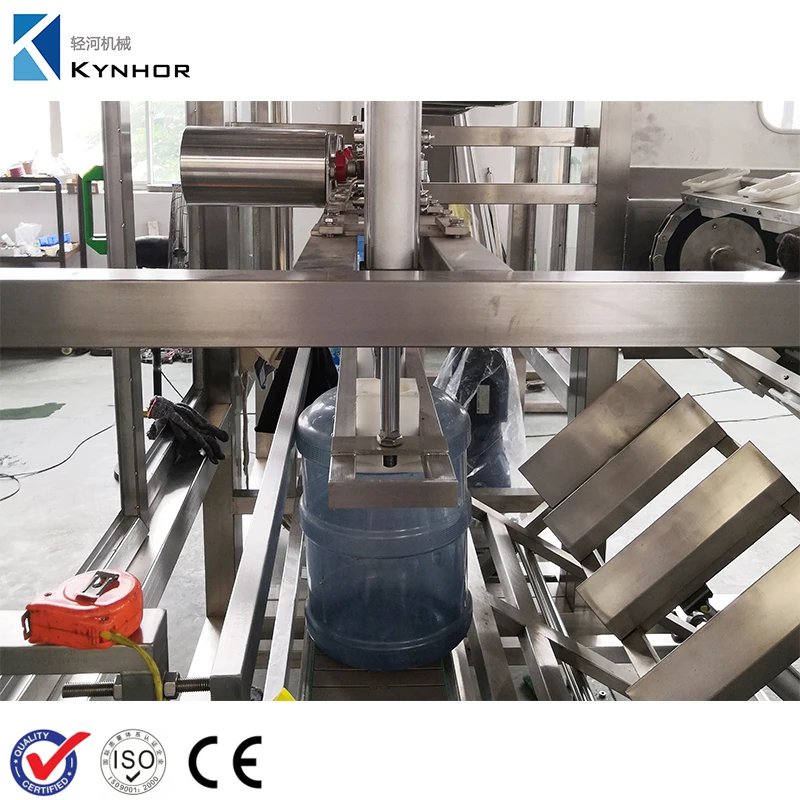 300BPH Fully Automatic Pure Water 5 Gallon Bottle Washing Filling Capping Machine