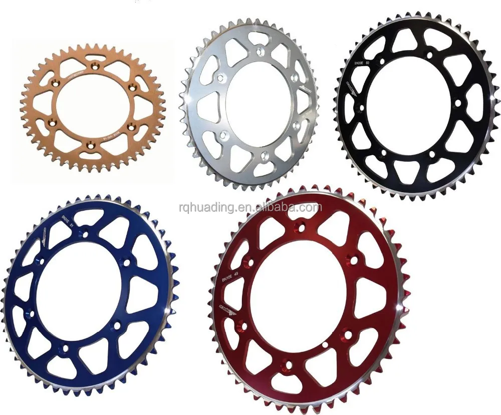 
CNC Machining Motorcycle Aluminum Rear Sprocket 50 
